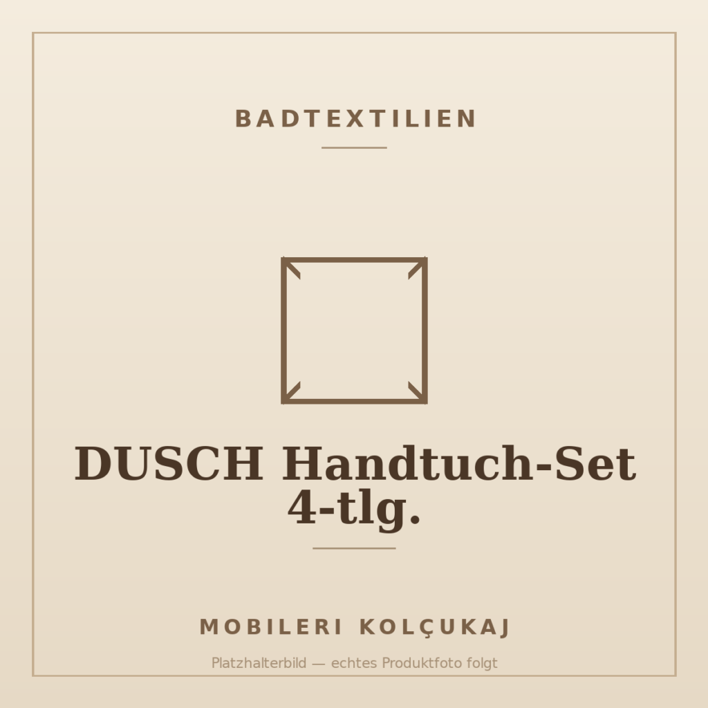 DUSCH Handtuch-Set 4-tlg.
