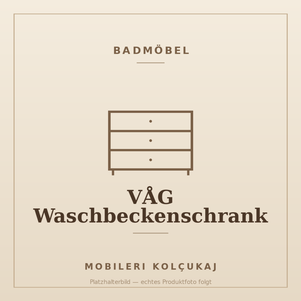 VÅG Waschbeckenschrank