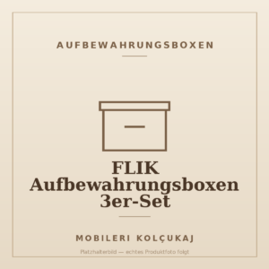 FLIK Aufbewahrungsboxen 3er-Set