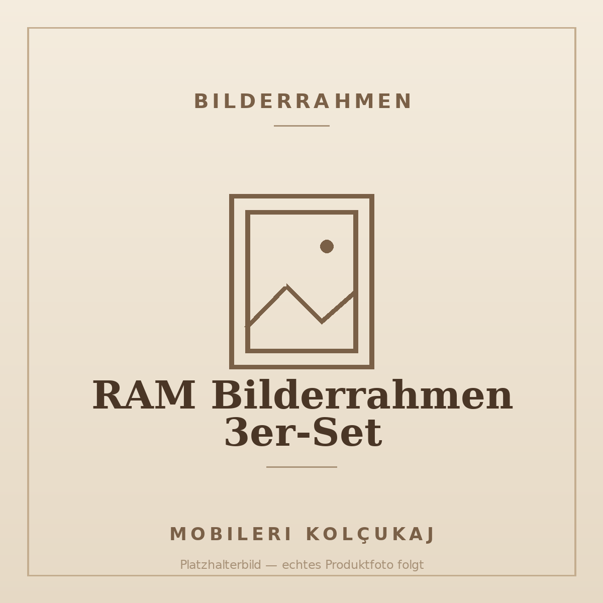 RAM Bilderrahmen 3er-Set