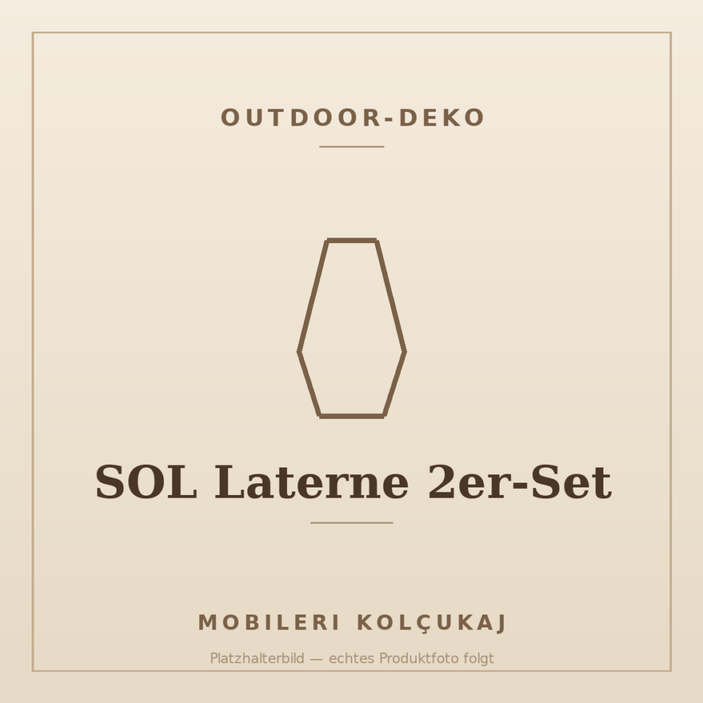 SOL Laterne 2er-Set