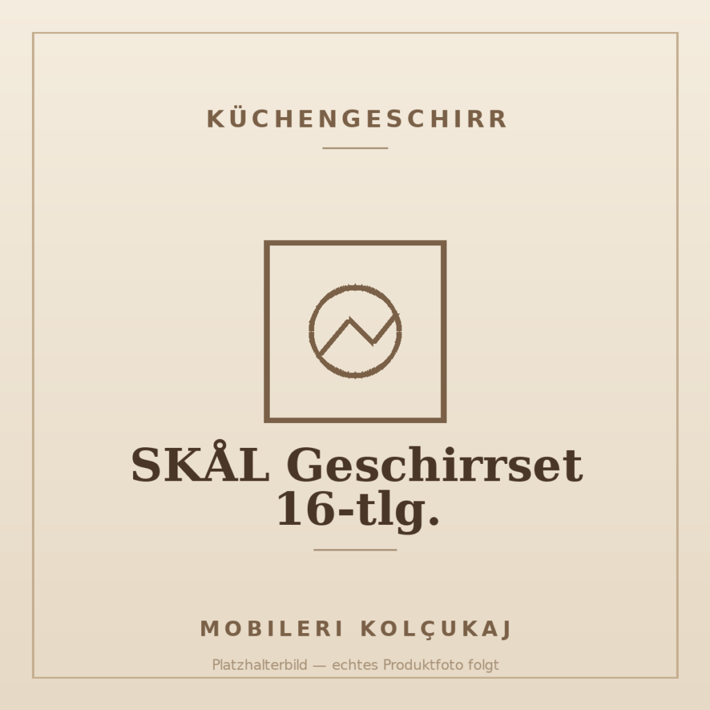 SKÅL Geschirrset 16-tlg.