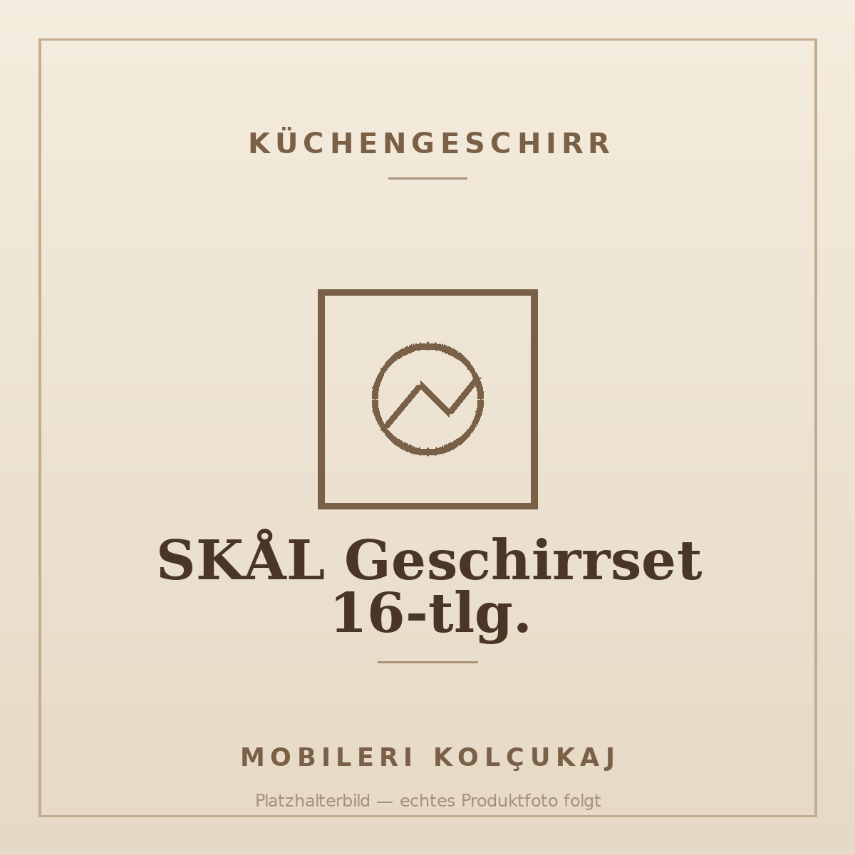 SKÅL Geschirrset 16-tlg.