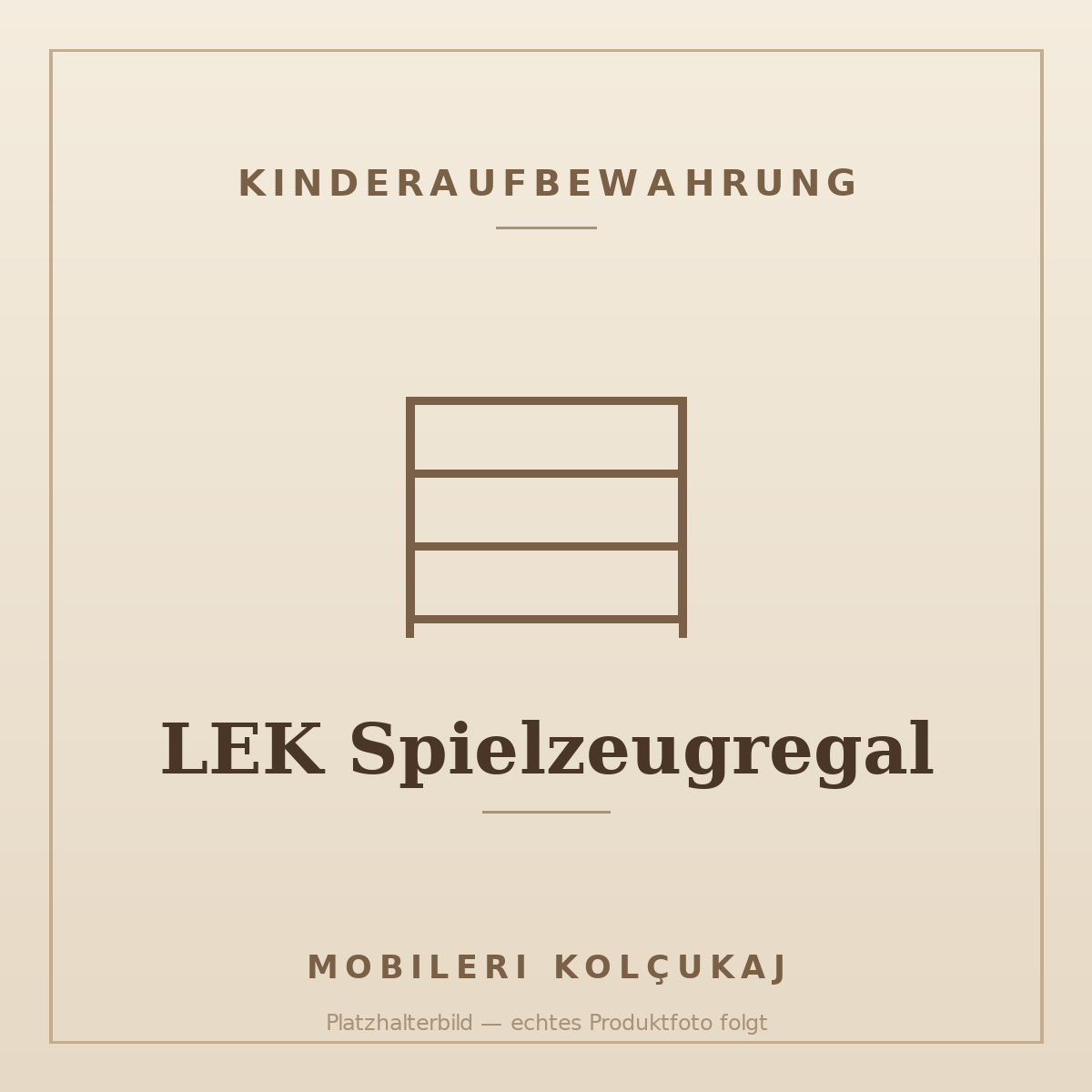 LEK Spielzeugregal