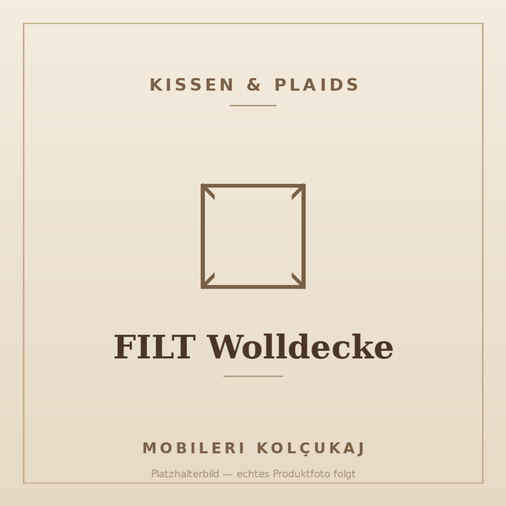 FILT Wolldecke