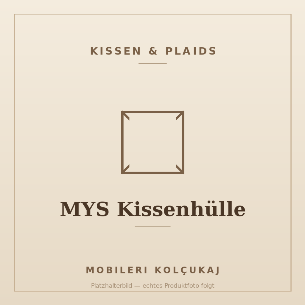 MYS Kissenhülle