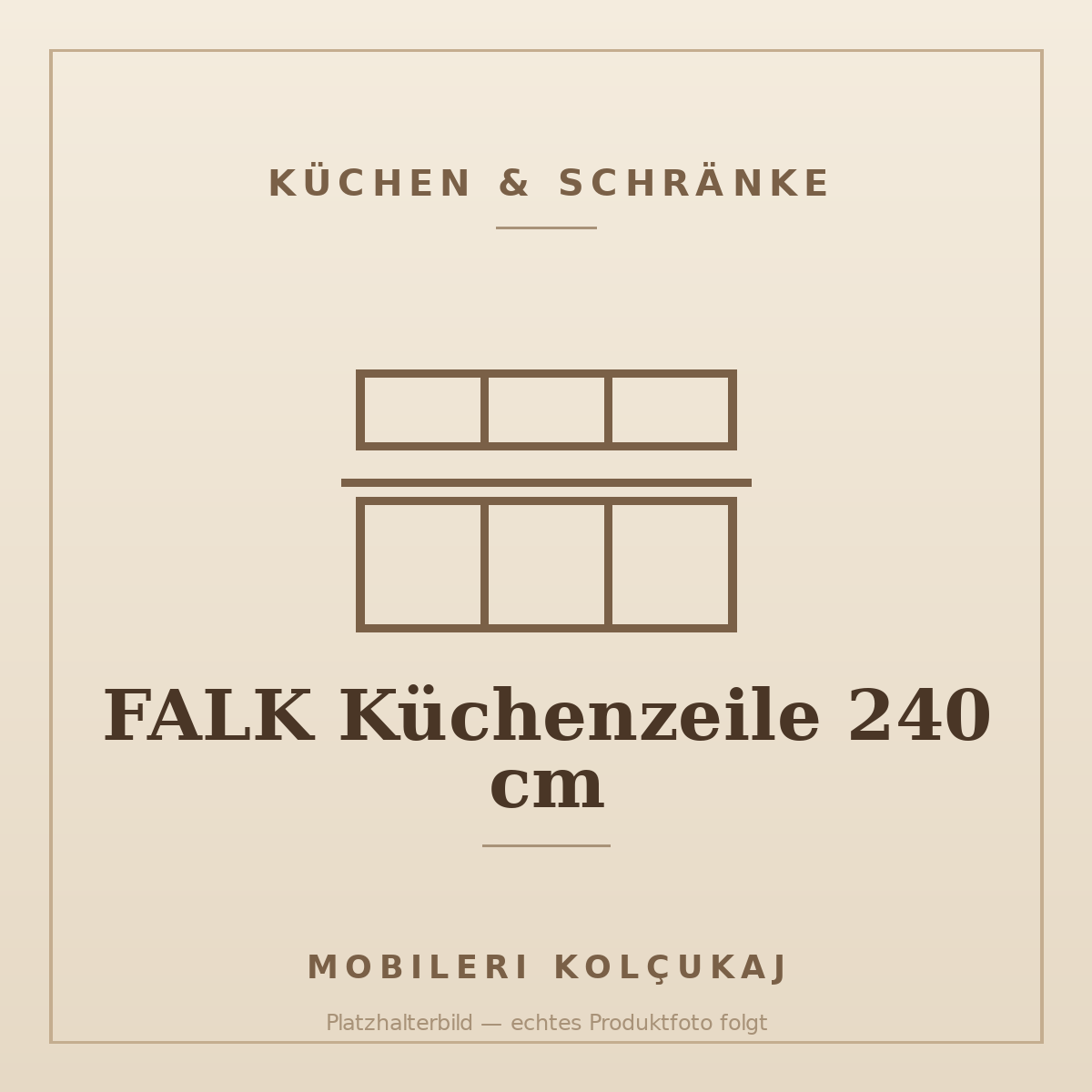 FALK Küchenzeile 240 cm
