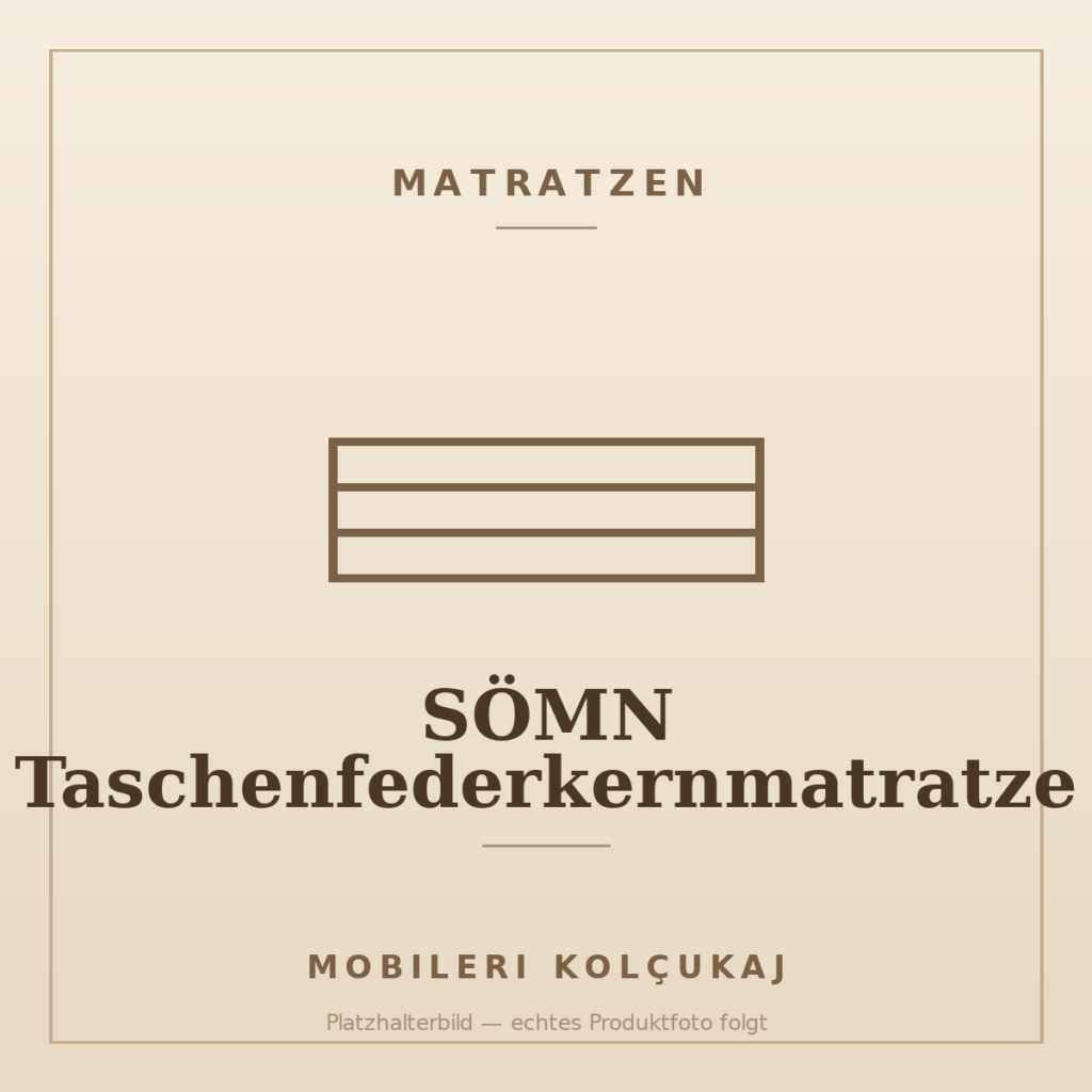 SÖMN Taschenfederkernmatratze