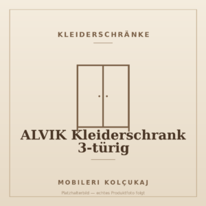 ALVIK Kleiderschrank 3-türig