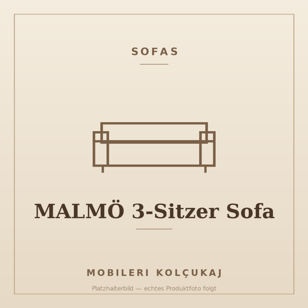 MALMÖ 3-Sitzer Sofa