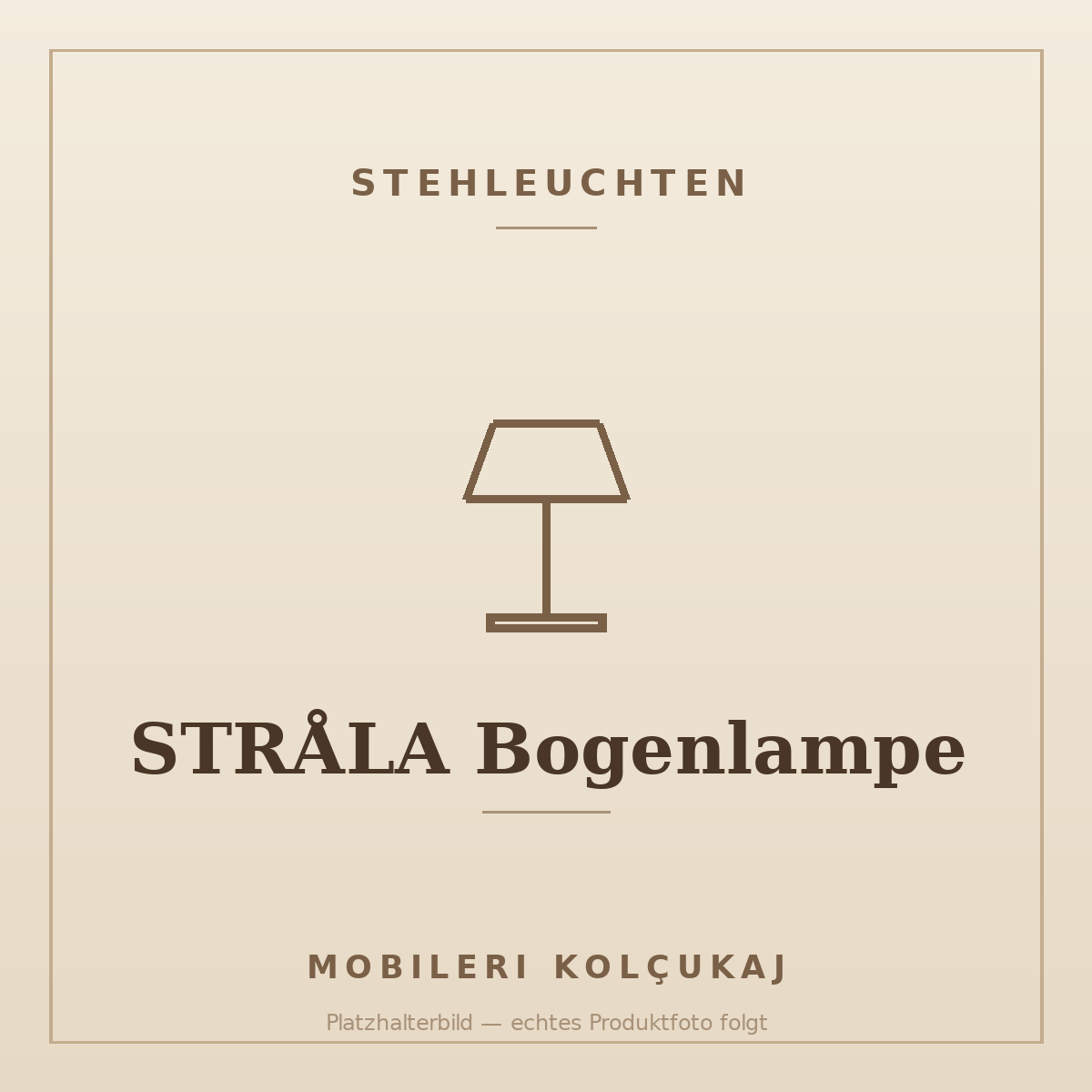 STRÅLA Bogenlampe