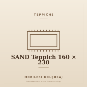 SAND Teppich 160 × 230