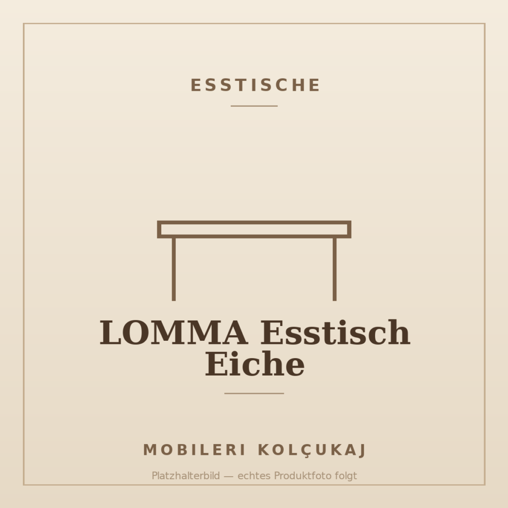 LOMMA Esstisch Eiche